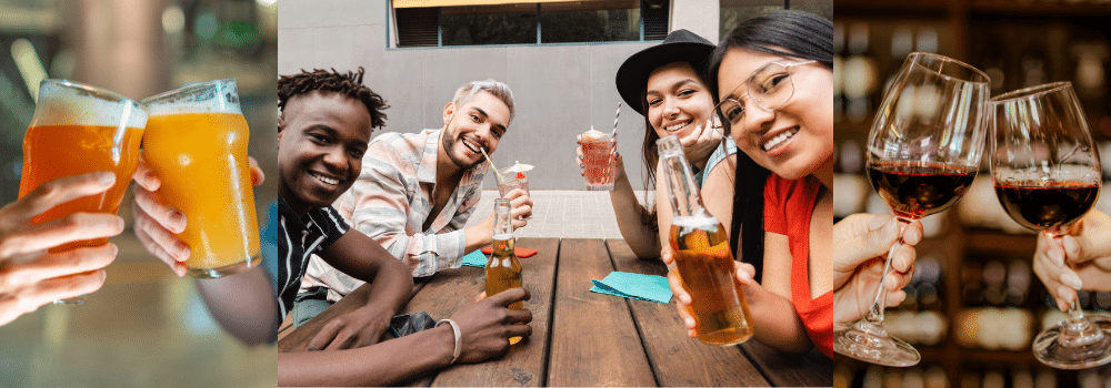 Sample local spirits