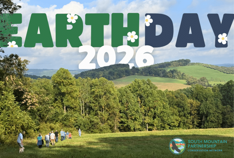 South Mountain Landscape photo with Earth Day 2026 written overtop